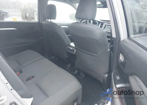 2019 Toyota Highlander Le из США, поврежденный, VIN 5TDBZRFH9KS975208
